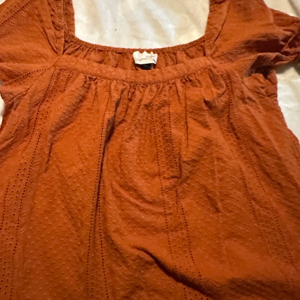 Universal Thread Women's Terracotta Blouse